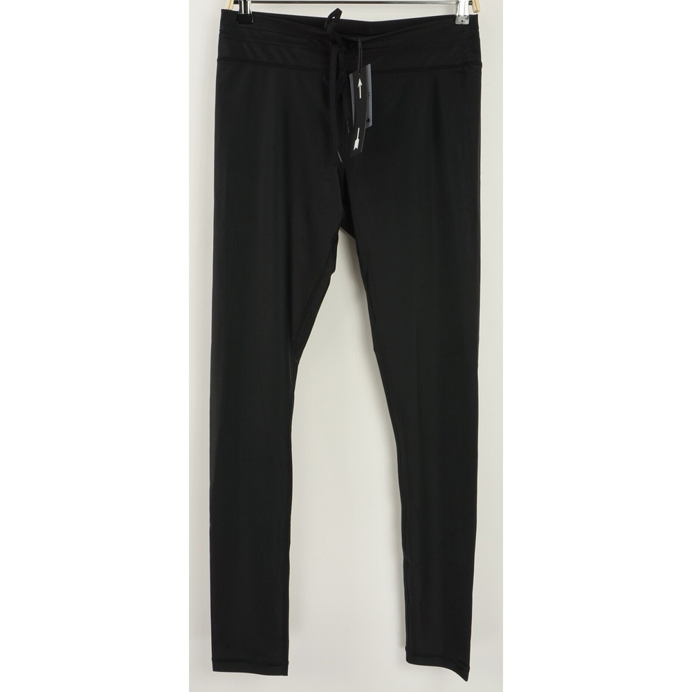The Upside Women Black Yoga Pants Leggings Drawstring Activewear UPL1283 NEW